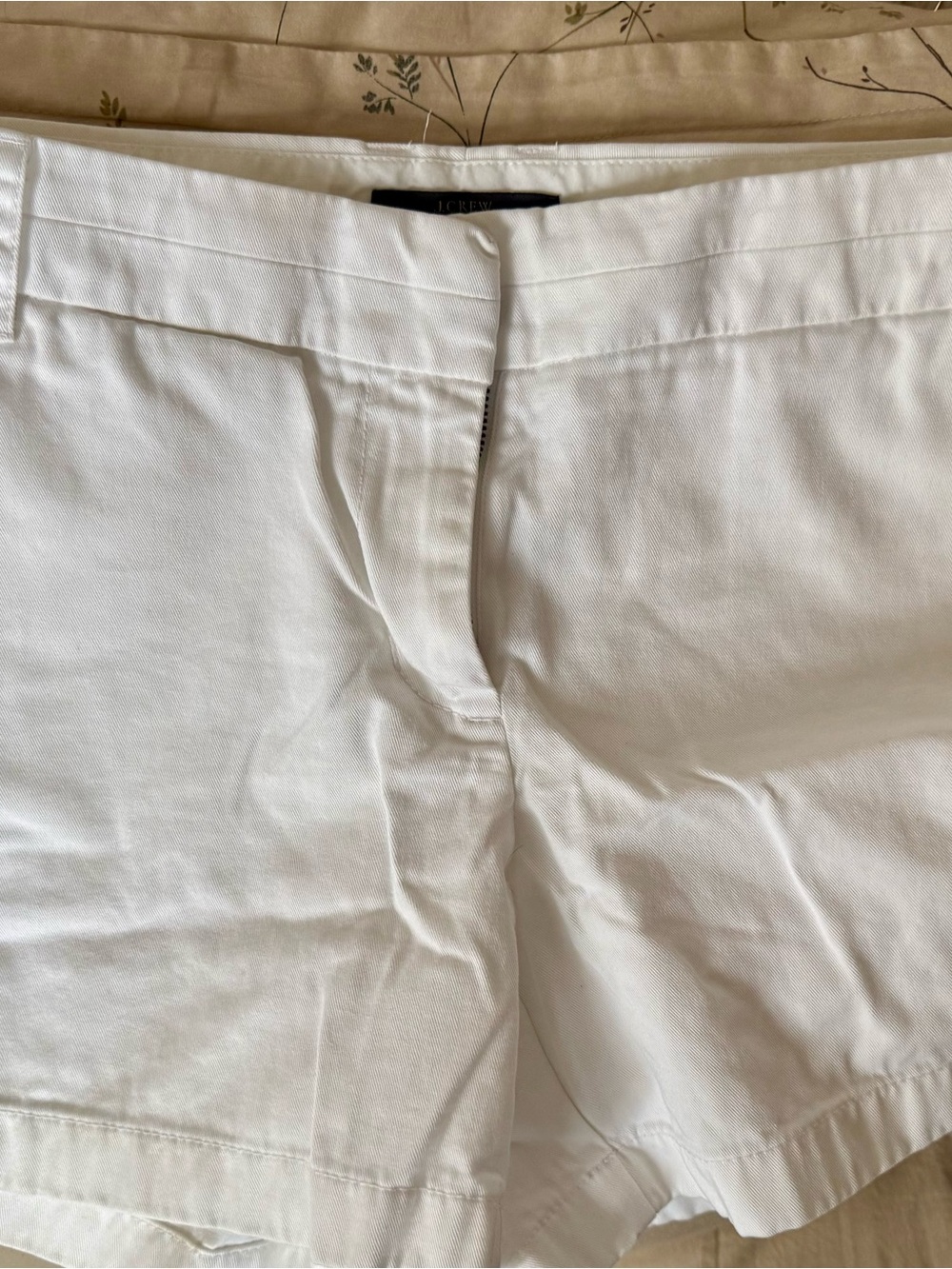 J. Crew White Summer Cotton Shorts